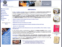 Tablet Screenshot of aixas.com.ar